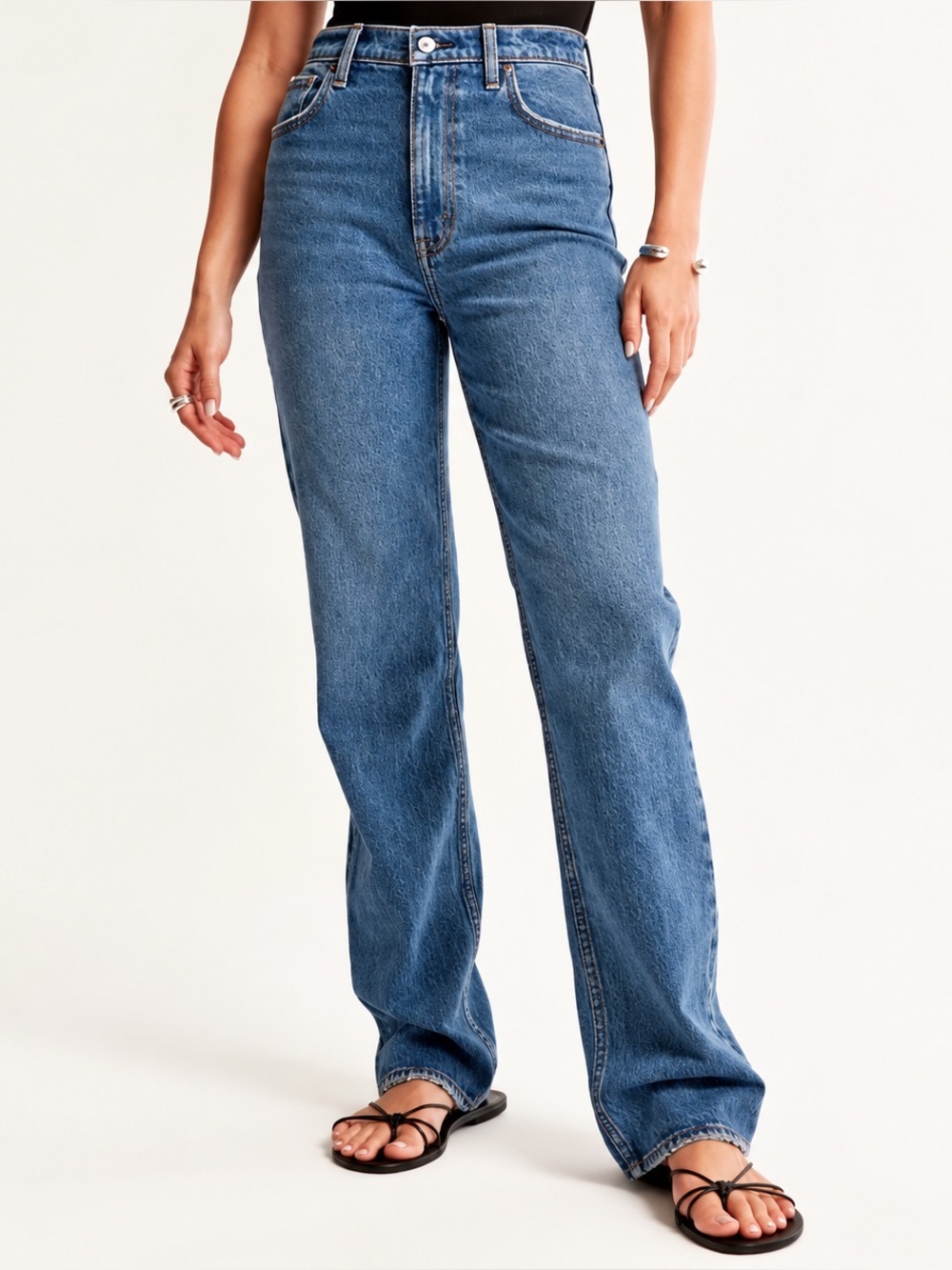 Abercrombie & Fitch The 90’s Straight Ultra High Rise Jeans
